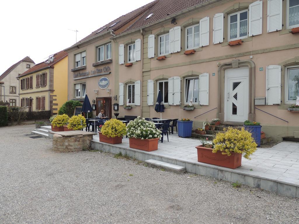 Hotel Aux Deux Clefs à Petersbach Extérieur photo