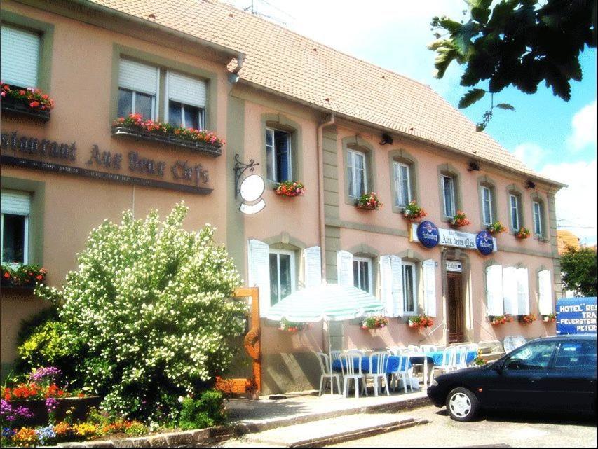 Hotel Aux Deux Clefs à Petersbach Extérieur photo